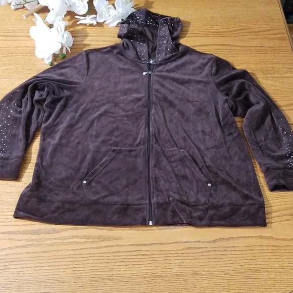 Style & Co Sport Rhinestone Sweater - Picture 2 of 8